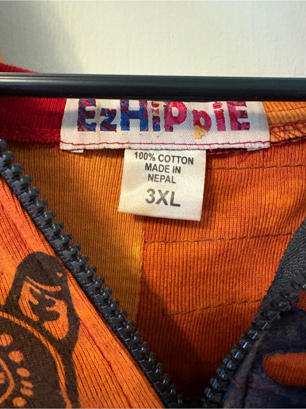 Multicolor Boho Patchwork Hooded Jacket - Picture 2 of 4